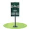 Flash Furniture GN Rectangle Pet Waste Station with Bag Dispenser YAN-G5S065425-GG - alternate 5